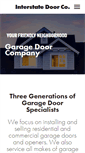 Mobile Screenshot of interstategaragedoors.com